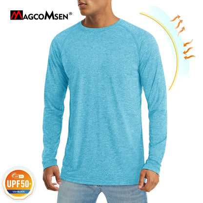 Men's Sun Protection T-shirt Long Sleeve UPF50+