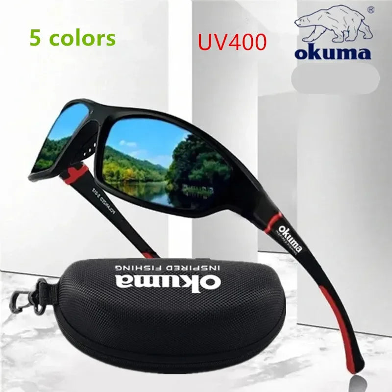 Okuma UV400 Fishing Sunglasses Men's Driving Shades Eyewear