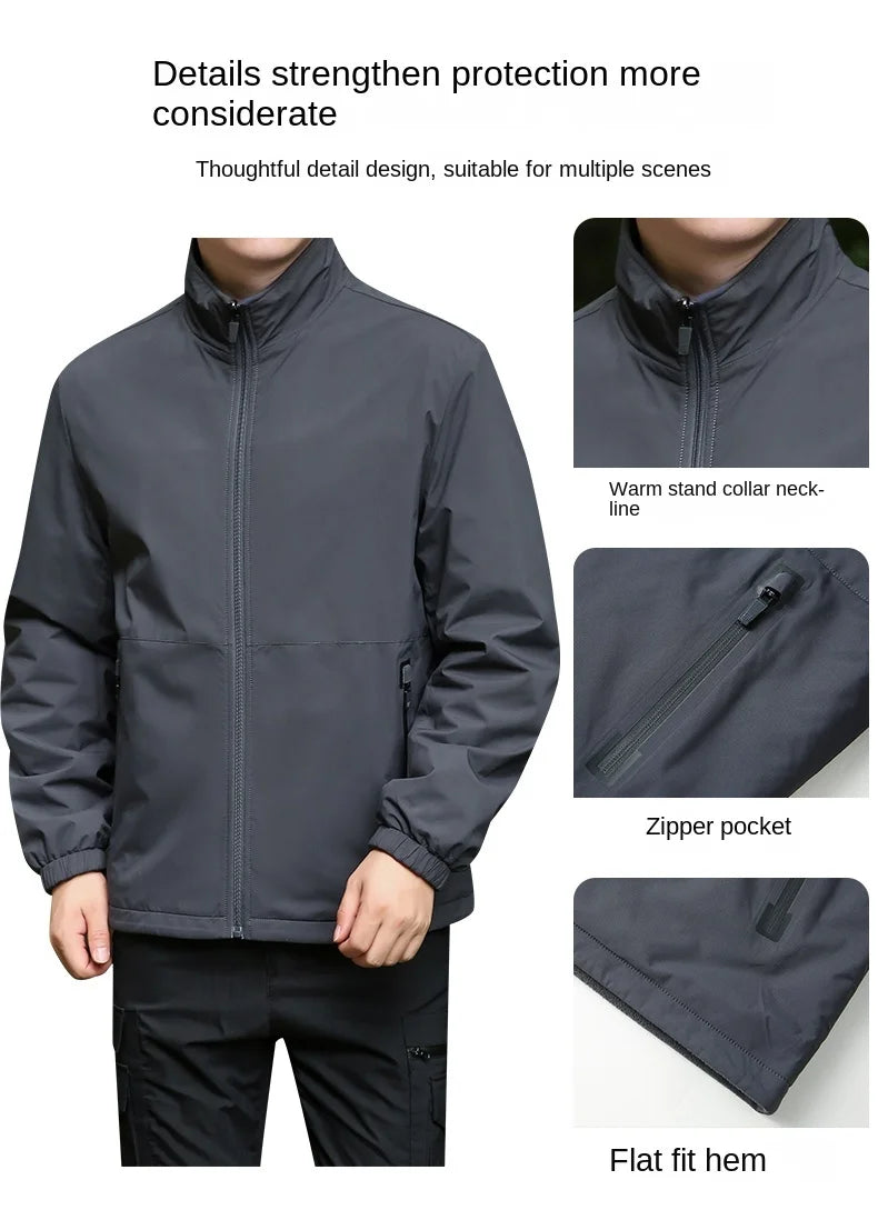 Winter Coat Man Bomber Male Casual Style Militari Jacket