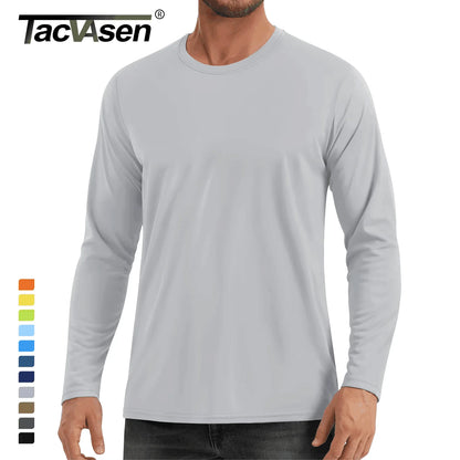 UPF 80+ Sun Protection T-Shirts Quick Dry Long Sleeve