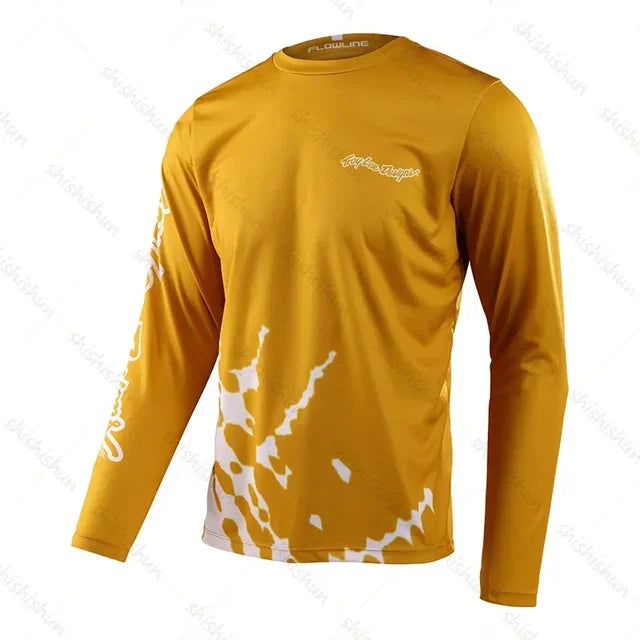 2025 Mountain Enduro MTB Shirt Long Sleeve Downhill Jersey