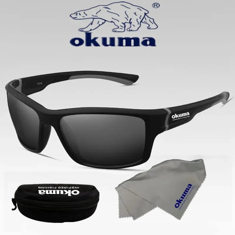 Okuma UV400 Fishing Sunglasses Men's Driving Shades Eyewear