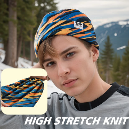 Beanie Winter Hats For Men Warm Colorful Printing Caps