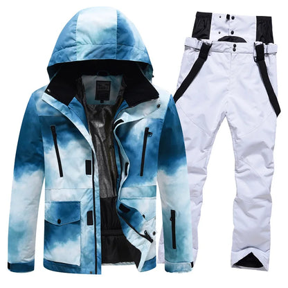 New Ski Suits Warm Winter Waterproof Sports Mountain Skiing