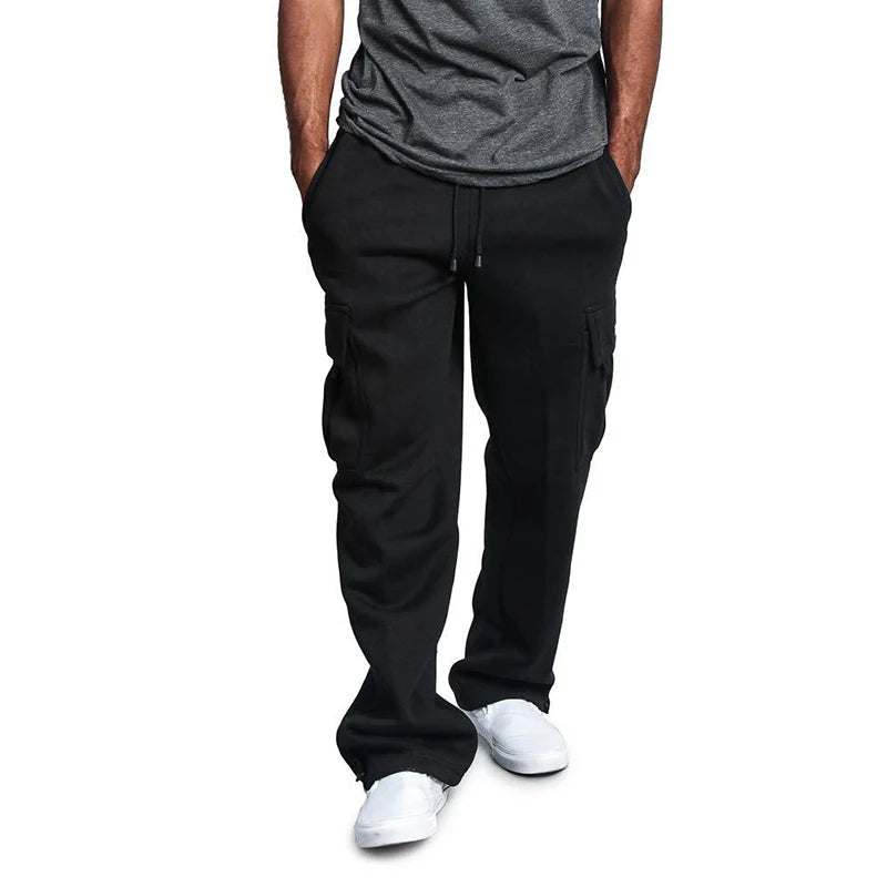 Mens Sweatpants Straight Fit Joggers for Sports Streetwear