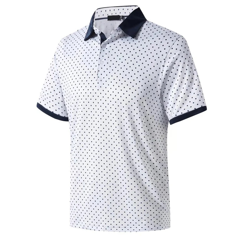 Men's Printed Polo Golf Shirt Pattern