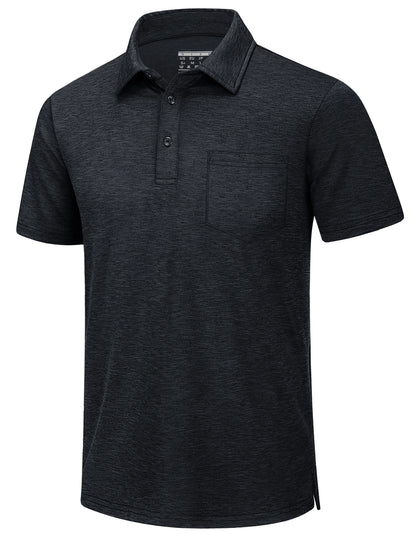Men's Quick-Dry Polo Shirt – Lightweight Summer Sports Tee for Golf, Tennis & Outdoor Activities
