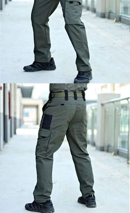 New Tactical Work Pants Men Outdoor Cargo Waterproof Trousers