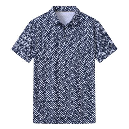Men's Casual Polo – Short Sleeve Streetwear Shirt for Vacation & Daily Wear