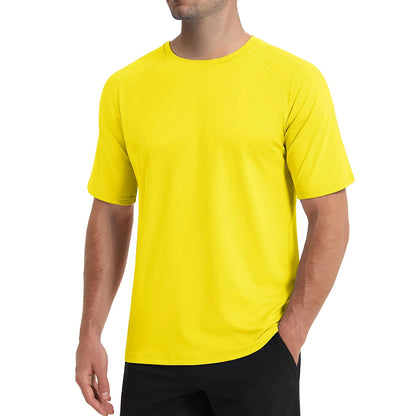 UPF 80+ Sun Protection Quick Dry Men's T Shirts