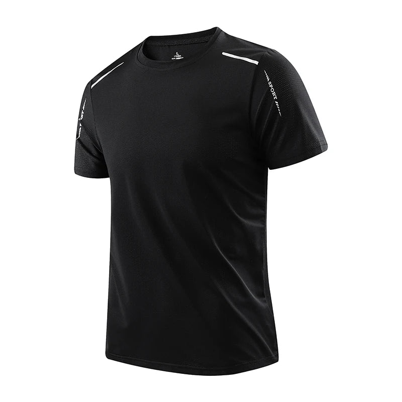 CHRLCK Men's Quick Drying Breathable Outdoor Sports T-shirt