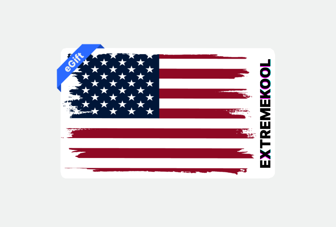 Extremekool USA eGift Card - Celebrate Patriotism with Style