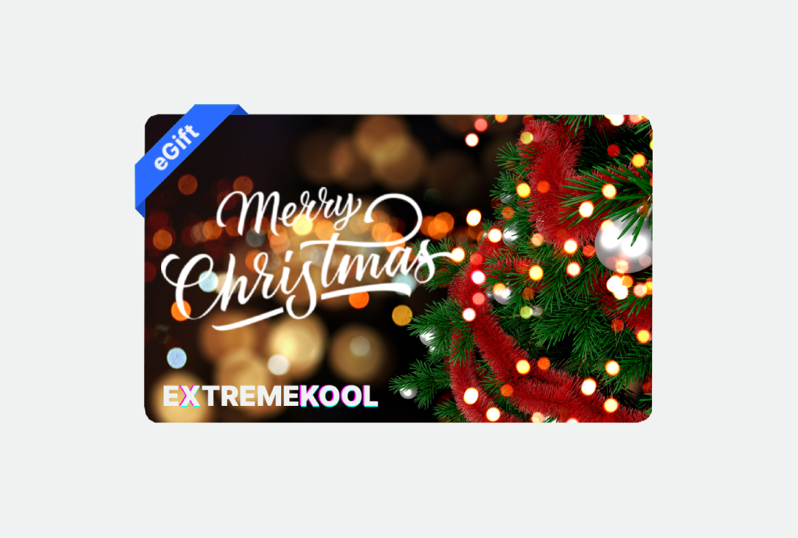 Extremekool Merry Christmas Perfect eGift Card for Everyone