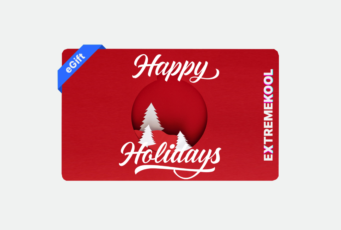 Extremekool Happy Holidays eGift Card for Festive Cheer